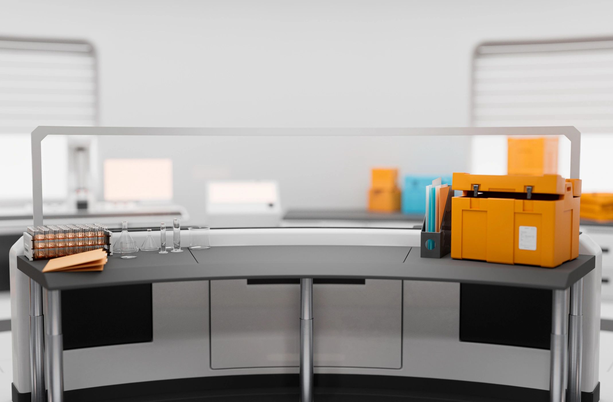 Workstation representing information processing and technical operations