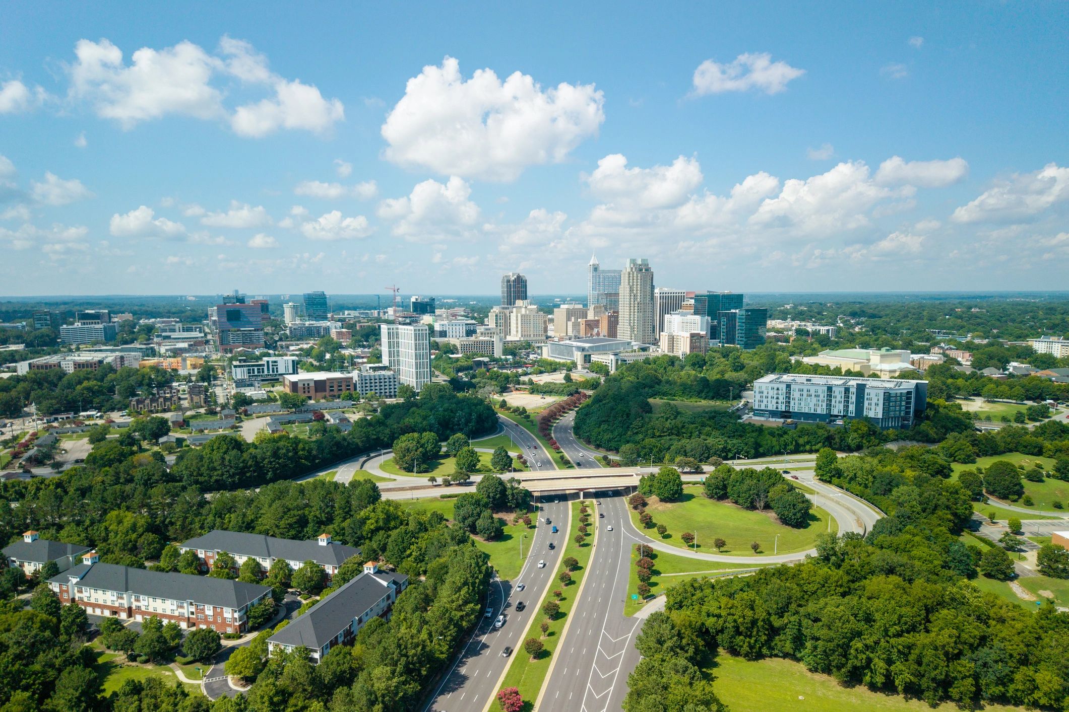 Raleigh North Carolina skyline